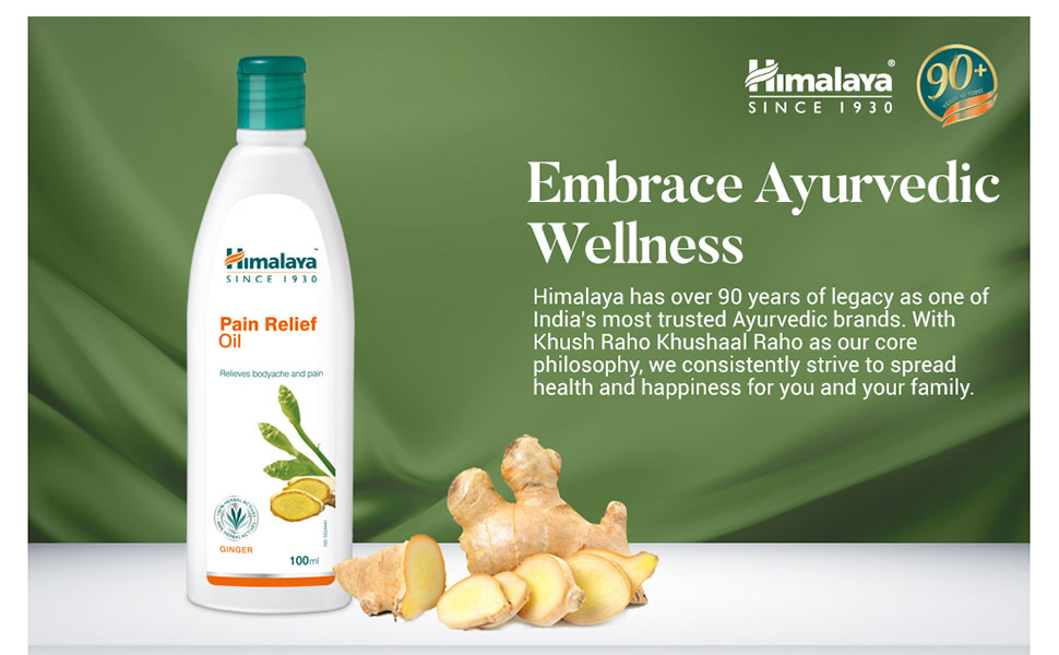Himalaya Wellness Pain Relief - Oil, 100 ml