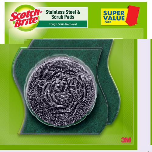 Scotch brite Steel Scrubber Combo