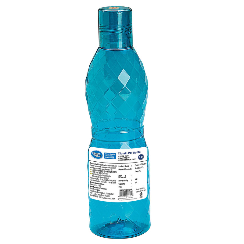 Great Value 1 L Classic Pet Bottle