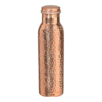 Jn Hammered Copper Bottle 900.00 Ml